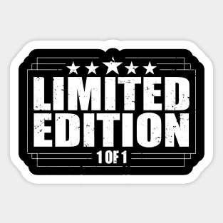 Limited Edition - Distressed Sticker